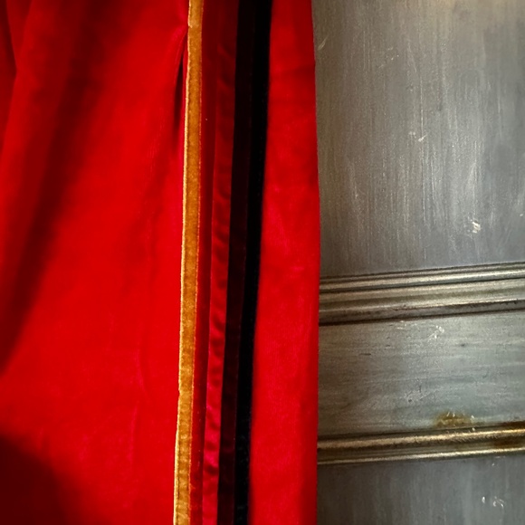 Aviator Nation Classic Velvet Sweatpants in Red Size M - Picture 9 of 15